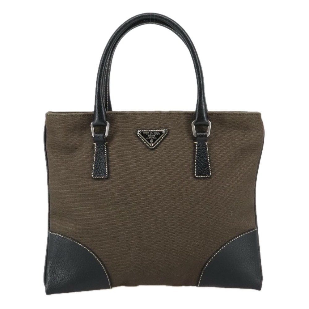 Prada Brown and Black Satchel - Picture 13 of 16